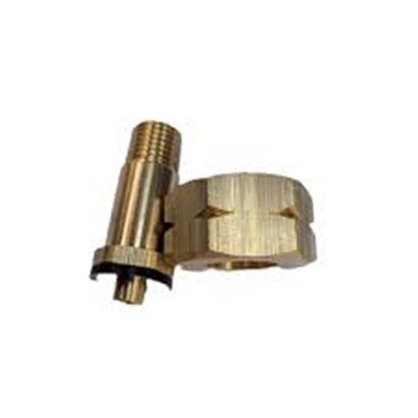 G5 Gasfles Adapter 1/4 NPT Messing